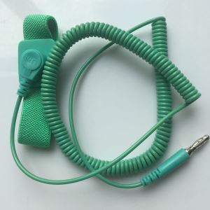 Green anti-static wrist strap