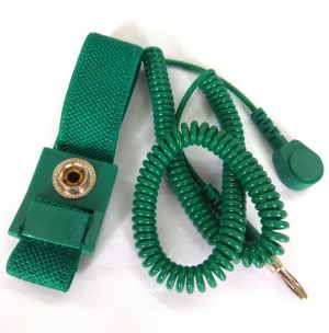 Green wrist strap